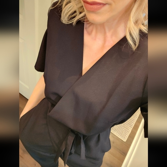 NWOT Just Female Gilda Belted Jumpsuit - Size S - Picture 7 of 11